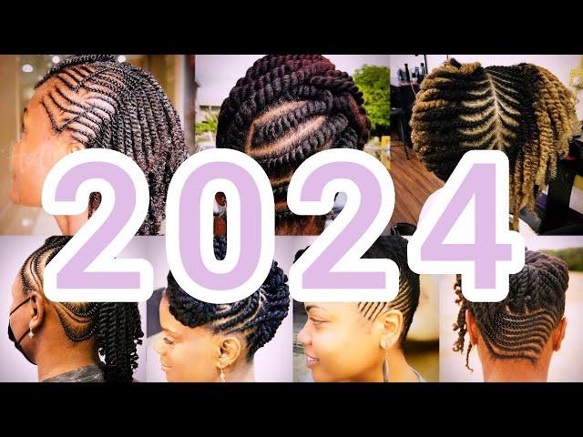 2024 Natural Hair Ideas For Black Women | Mini Twist Natural Hair Hairstyles