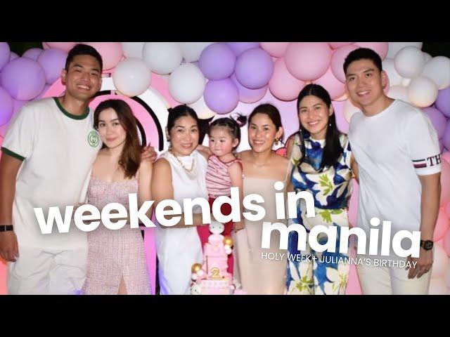 JULIANNA'S 2ND BIRTHDAY I Pottery Class + GRWM + Weekends in Manila