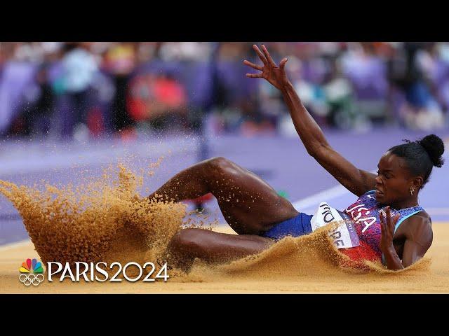 Jasmine Moore secures women's long jump bronze in big Team USA showing | Paris Olympics | NBC Sports