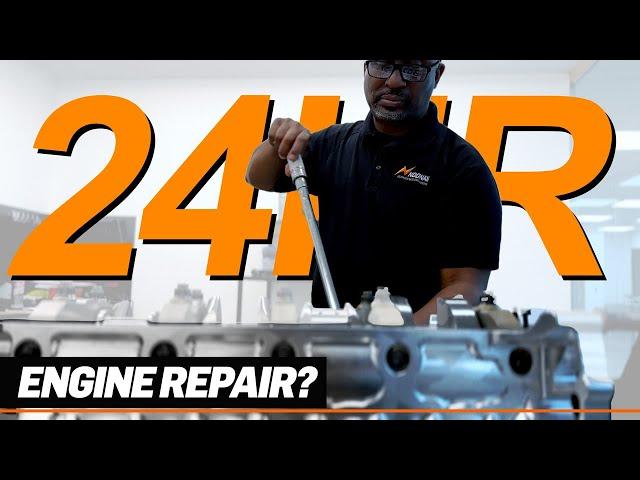 24-hour repair on NPK Team Boddie's engine? Can we fix it?