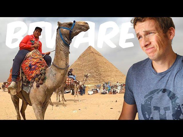 Scammers GALORE at the Pyramids of Giza (WARNING Not for Everyone!) vlog 