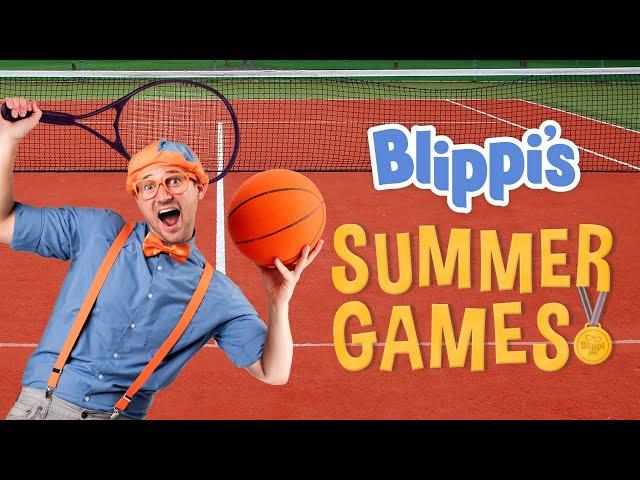 Blippi's Sports Summer Games Movie | Kids Movies | Educational Videos For Kids