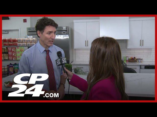 One-on-one with PM Trudeau: GST break, calls to end carbon tax