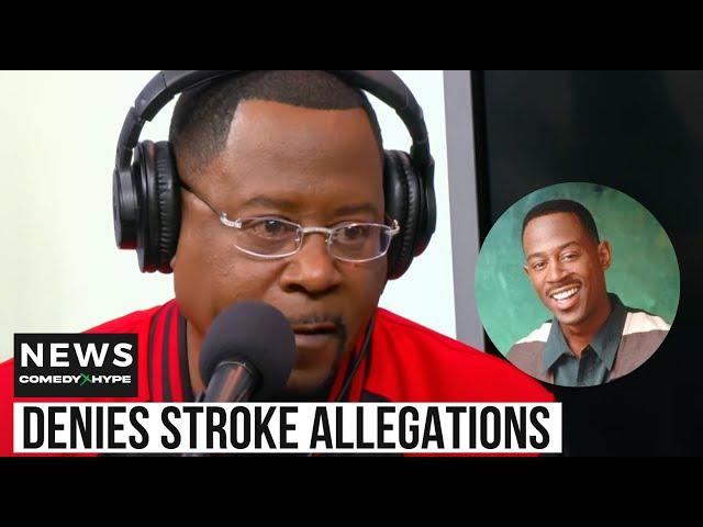 Martin Lawrence Directly Responds To 'Stroke' Allegations: "That's Totally Not True" - CH News