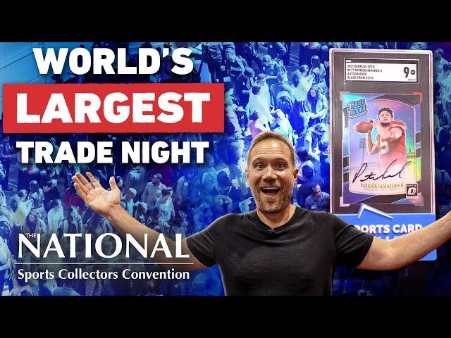 Making DEALS at the World’s LARGEST Card Trade Night! 