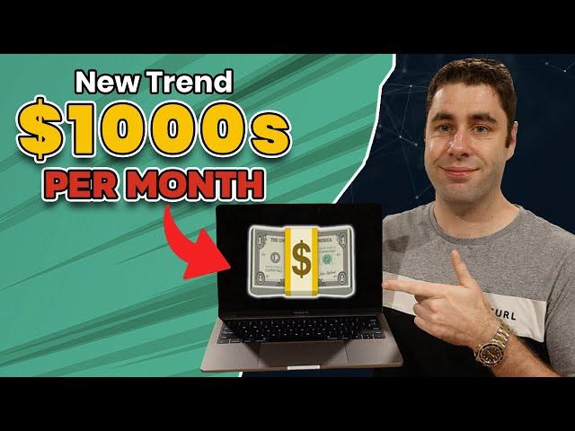 How To Make $100 Per Day For FREE With This BIG New Trend! (Make Money Online)