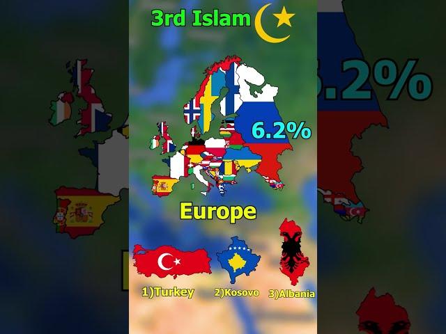 Largest Religion In Europe???️️️️