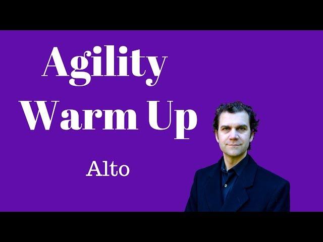 Alto Singing Warm Up - Full Range - Agility Focused