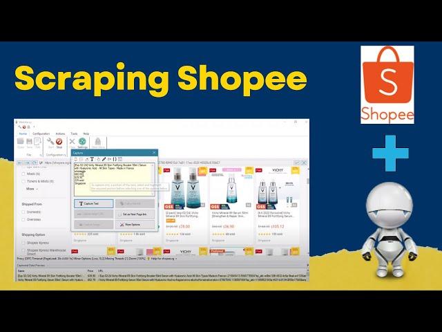 Scraping Shopee Product Data | WebHarvy | 2022