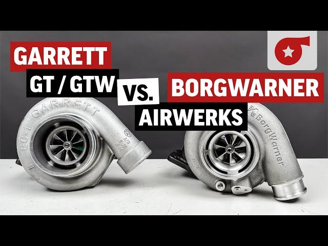 BorgWarner AirWerks vs. Garrett GT / GTW - Vergleich der Preis-Leistungs-Lieblinge!