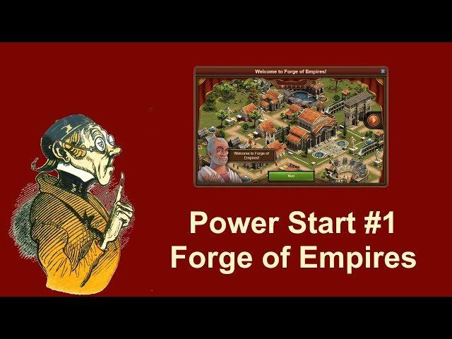 FoEhints: Power Start Episode 1 in Forge of Empires