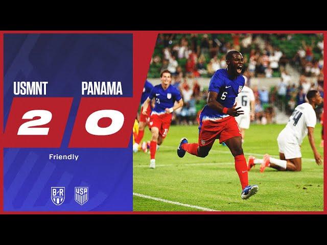 USA win in Pochettino's first game | USMNT 2-0 Panama | Official Highlights