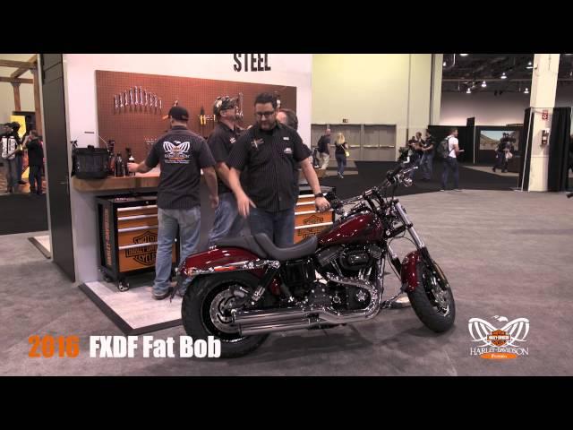 New 2016 Harley Davidson Fat Bob Motorcycle