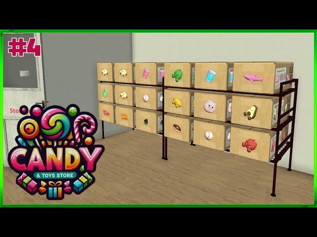 Candy & Toys Store Simulator - Early Access - Running Our Own Toy And Sweet Shop - Episode #4