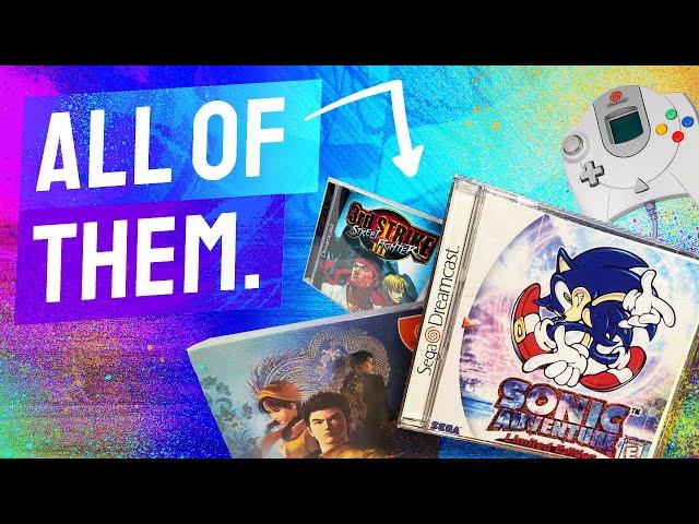 EVERY SEGA Dreamcast Game Ranked From Worst To Best