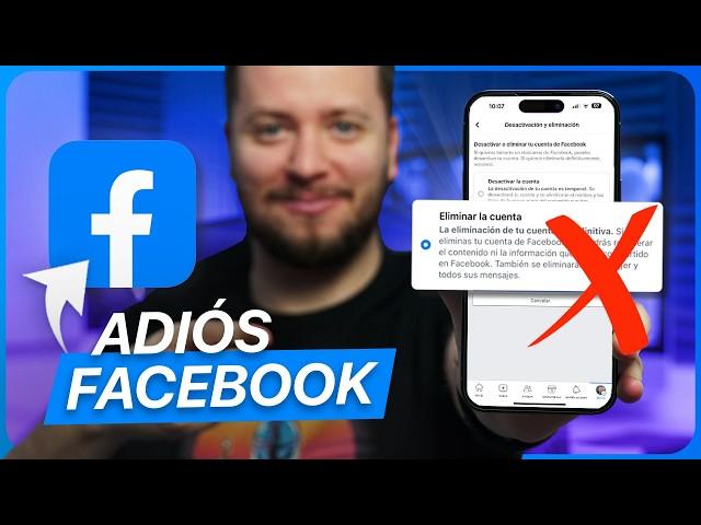 How to DELETE your Facebook account in 2024 (UPDATED & EASY!)