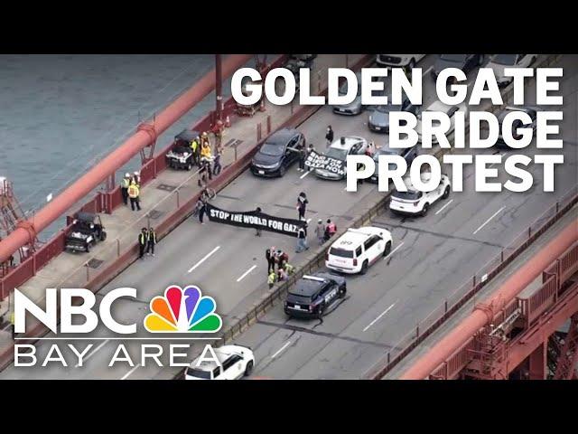 Protesters arrested after shutting down Golden Gate Bridge