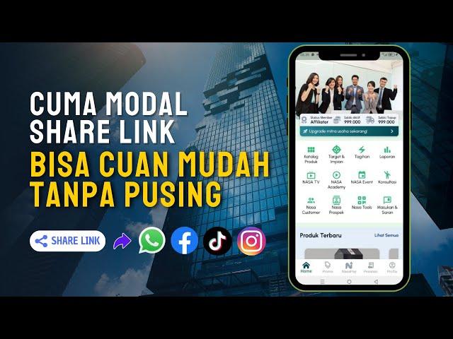 Nasanuera: Cuma Modal Share Link Bisa Cuan Mudah Tanpa Pusing | Nunu Candra