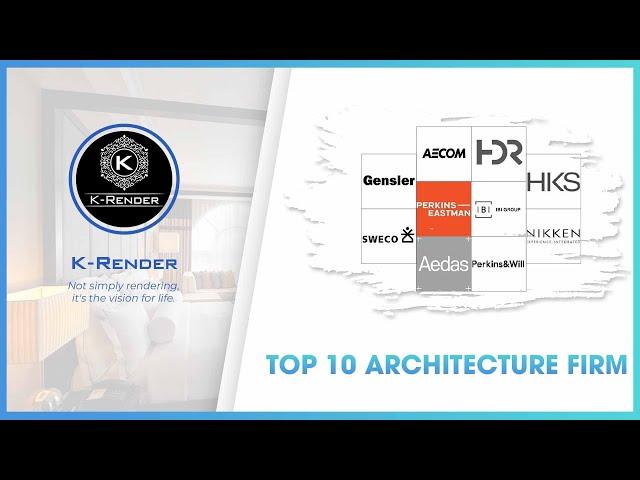 Top 10 architecture firms in the world