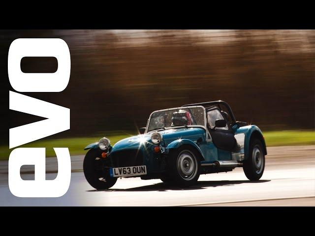 Caterham Seven 160 on board footage | evo TCOTY