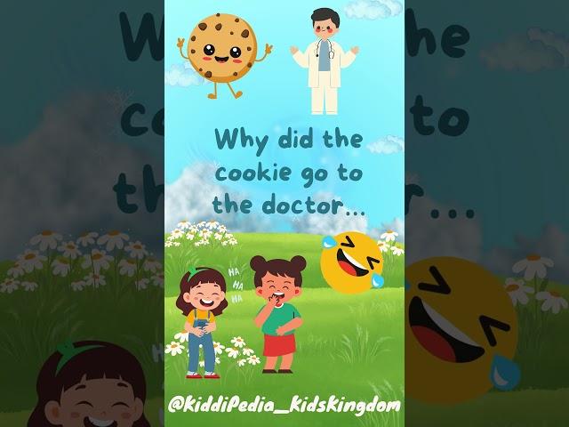 Why did the cookie go to the doctor... Guess Buddies? #brainteasers #riddles #funlearning #kidsvideo