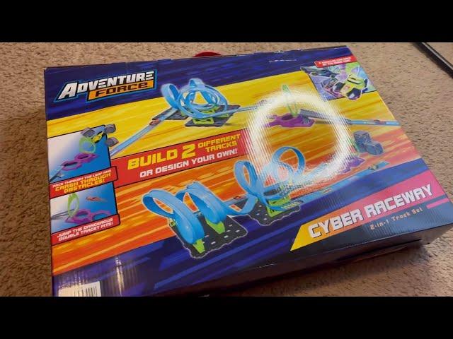 Unboxing Adventure force cyber raceway