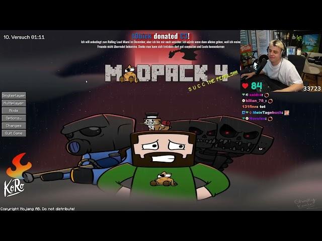 PAPAPLATTE ZERBRICHT (wieder) AM MADPACK 4