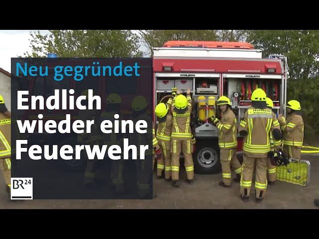 Freiwillige gründen eine neue Feuerwehr | BR24