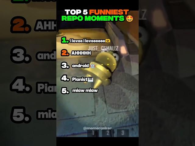 RANKING TOP 5 FUNNIEST REPO MOMENTS  #shorts #repo #funny #memes