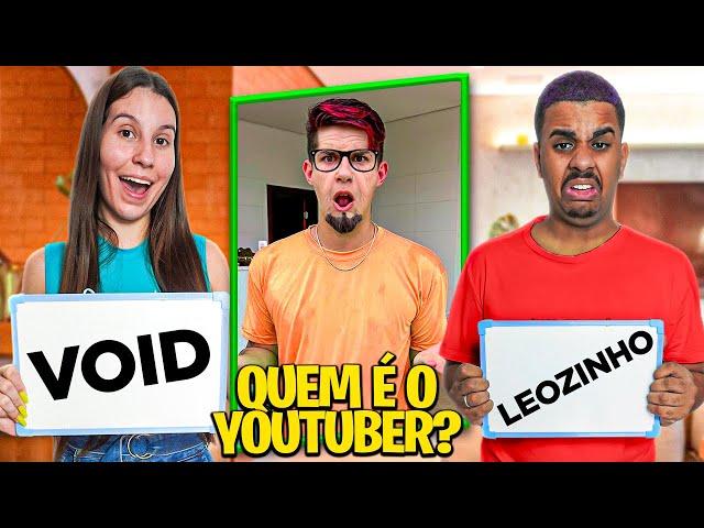 ADIVINHE O YOUTUBER DISFARÇADO! - NÍVEL EXTREMO