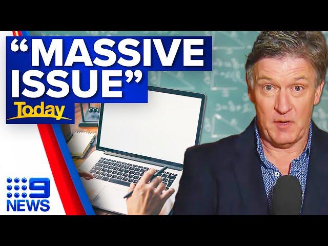 Department of education is cracking down on students cheating at university | 9 News Australia