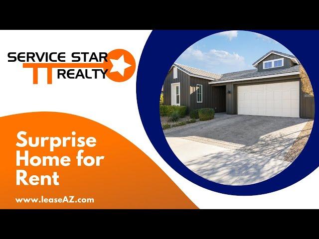 Surprise Homes for Rent 3BR/2.5BA by Surprise Property Management AZ | Service Star Realty