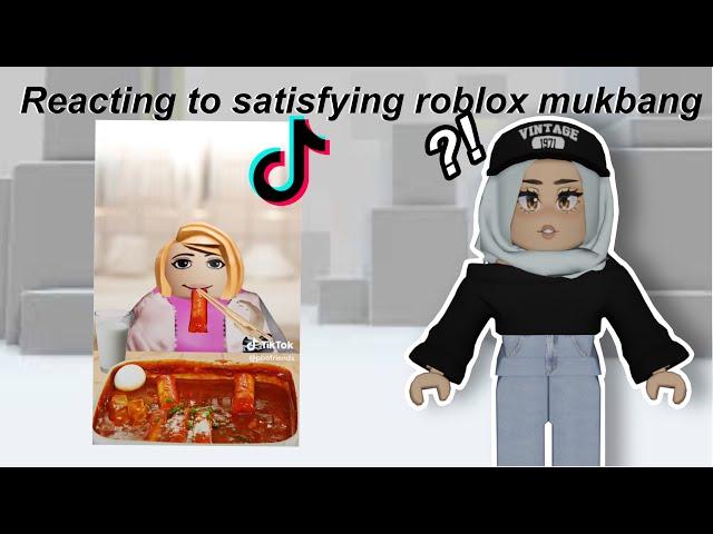 Roblox Mukbangs that make me SO hungry ….