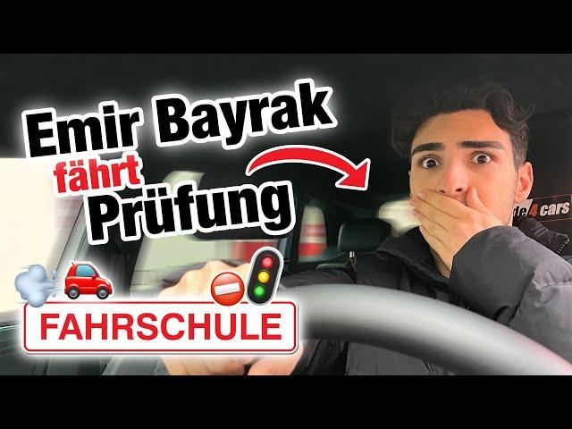 Fahrprüfung mit Emir Bayrak (FAIL) ️ | Fischer Academy - Die Fahrschule