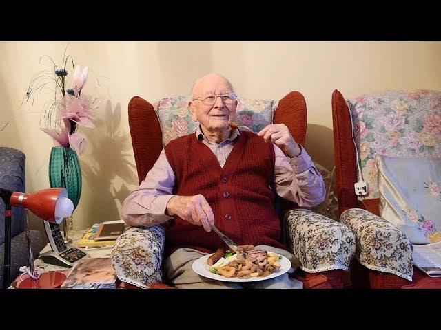 Centenarian Claims Eating Mixed Grills Daily Is Key To A Long Life