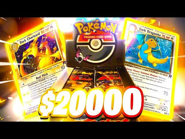 The LUCKIEST $20000 Pokemon opening on twitch...