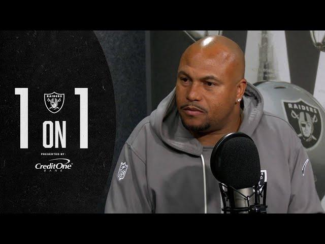 Antonio Pierce Expects the Best From Lamar Jackson and the Ravens | Raiders | NFL