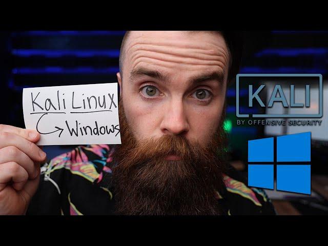 Kali Linux on Windows in 5min (WSL 2 GUI)