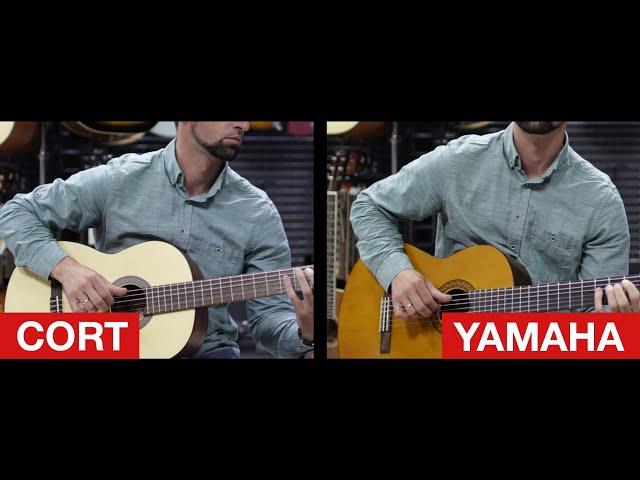 Yamaha C40 vs Cort AC100  Guitar PARTY