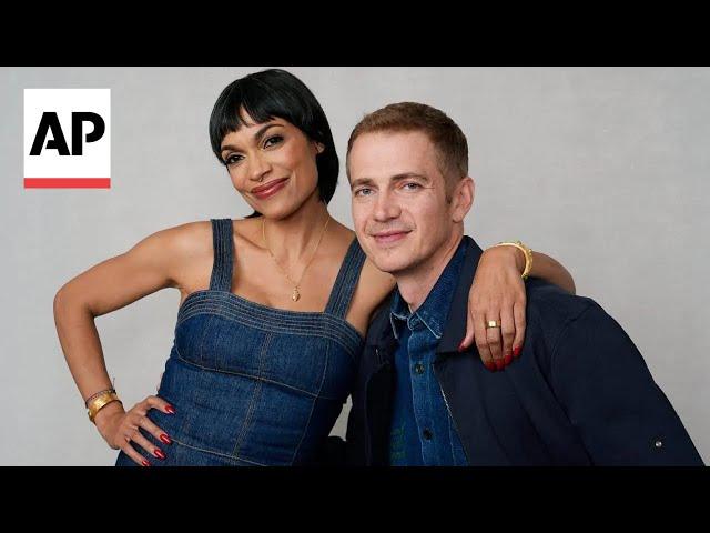 Rosario Dawson and Hayden Christensen discuss 'Ahsoka' | AP interview