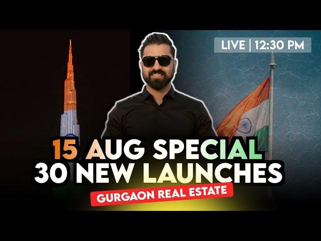 #56th Live | 30 Mega Launches | Gurgaon Gearing Up for New Era |  Independence Day Special