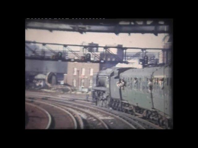 Final day of Southern steam 9 July 1967. Nine Elms. 35030 Elder Dempster Lines. Bournemouth-Waterloo