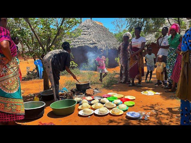 Cooking African Village food/Giriama Coconut Fish Curry with Sima/African Village life