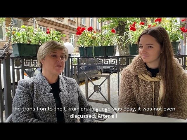 Interview with Ukrainian language expert PhD Kharchuk Lilia