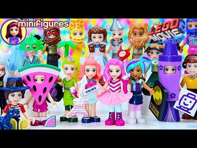 Lego Movie 2 Minifigures Complete Set Dress Up with Disney Princesses and Lego Friends