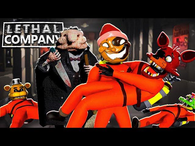 Lethal Company - Playing the NEW UPDATE with Jack-O-Moon and Golden Freddy!