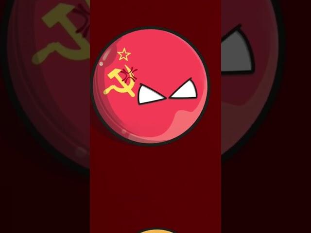 INDO-SOVIET FRIENDSHIP #countryballs #india #russia #viralshorts