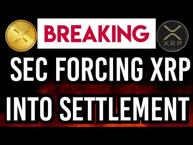 XRP NEW UPDATE: SEC Forcing Ripple into Settlement for XRP Lawsuit. XRP OFFICIAL VICTORY #bitcoin