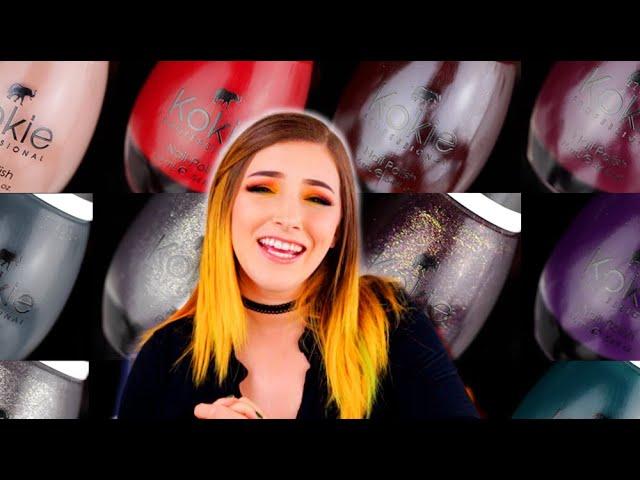 Drugstore Nail Polish Review! Kokie Cosmetics Fall/Winter || KELLI MARISSA