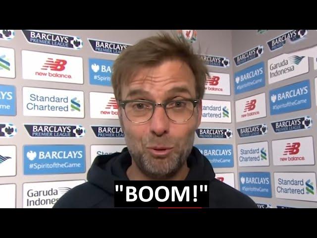 Jurgen Klopp Funny Moments